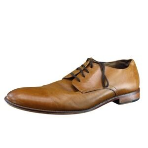 Gordon Rush Mens Oxfords Size 11 Brown‎ Leather Almond Toe Derby Dress Shoe